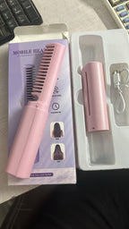 Portable Hair Straightener Cordless Rechargeable Adjustable Hair Straightener